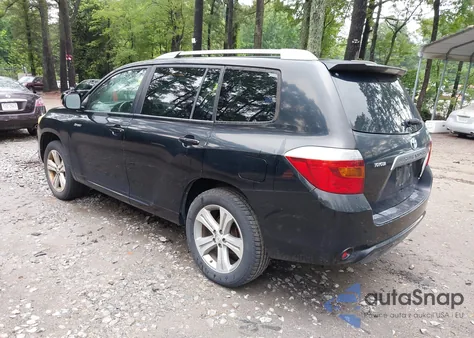2008 Toyota Highlander Sport z USA, uszkodzony, nr VIN JTEDS43A482003602
